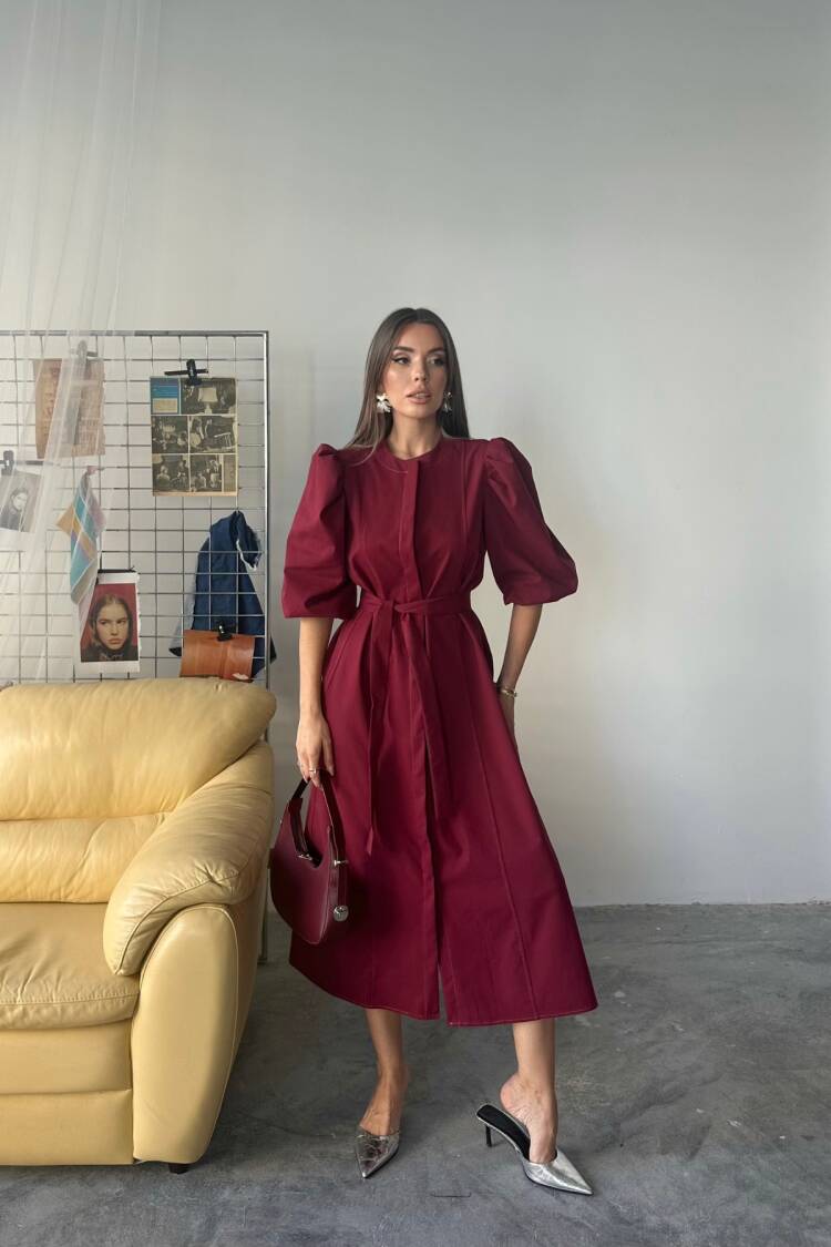 Tencel Watermelon Sleeve Dress