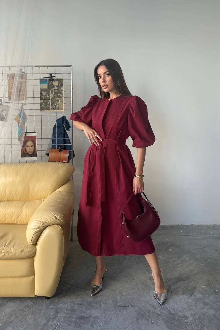 Tencel Watermelon Sleeve Dress