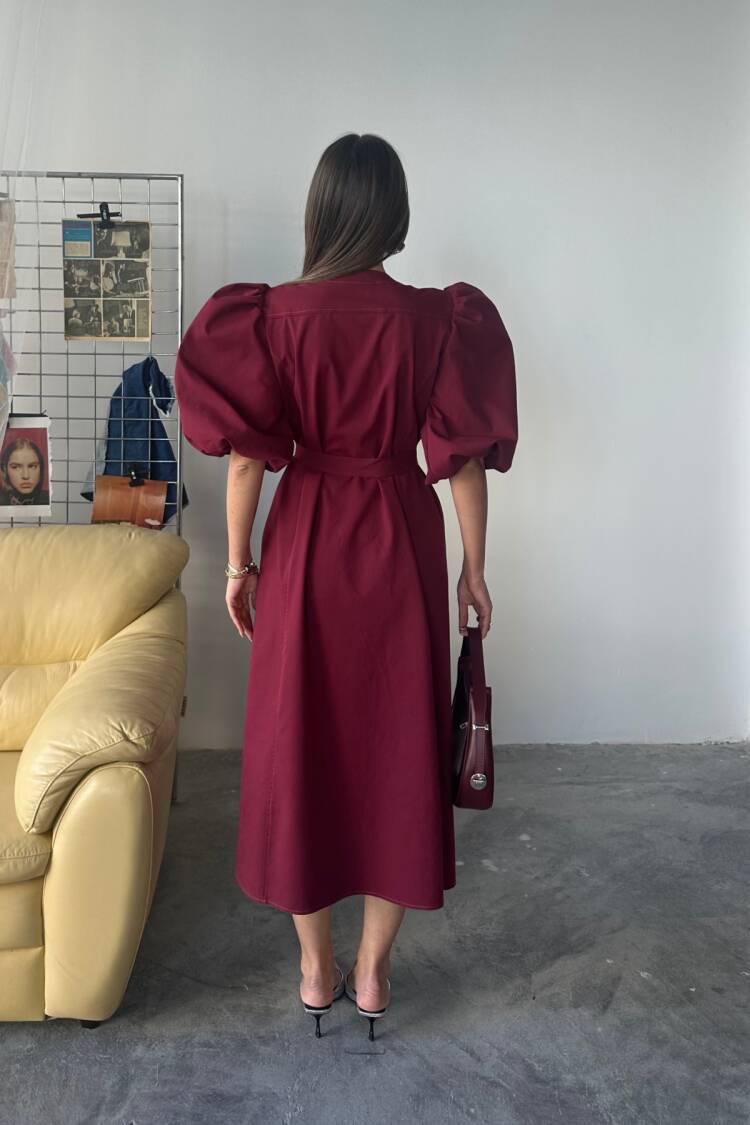 Tencel Watermelon Sleeve Dress