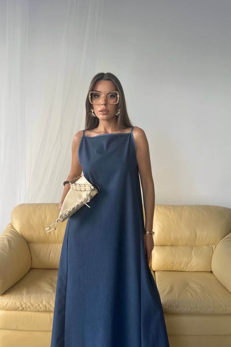 Tencel Sleeveless Slippery Dress