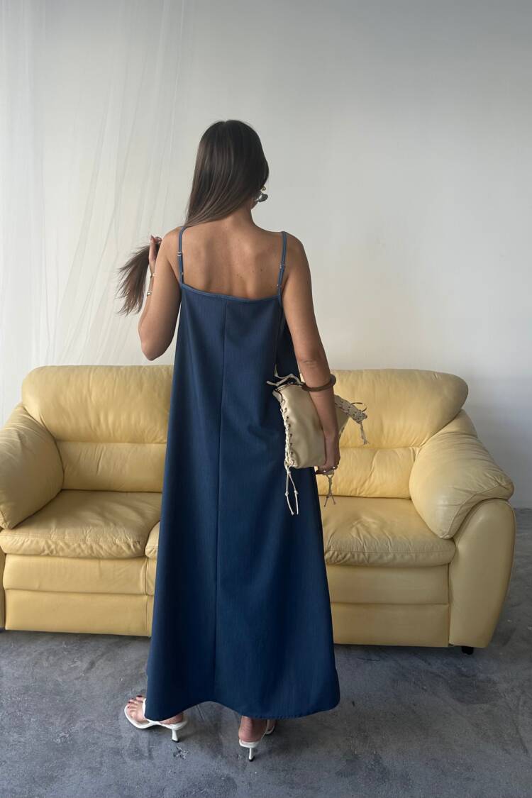Tencel Sleeveless Slippery Dress