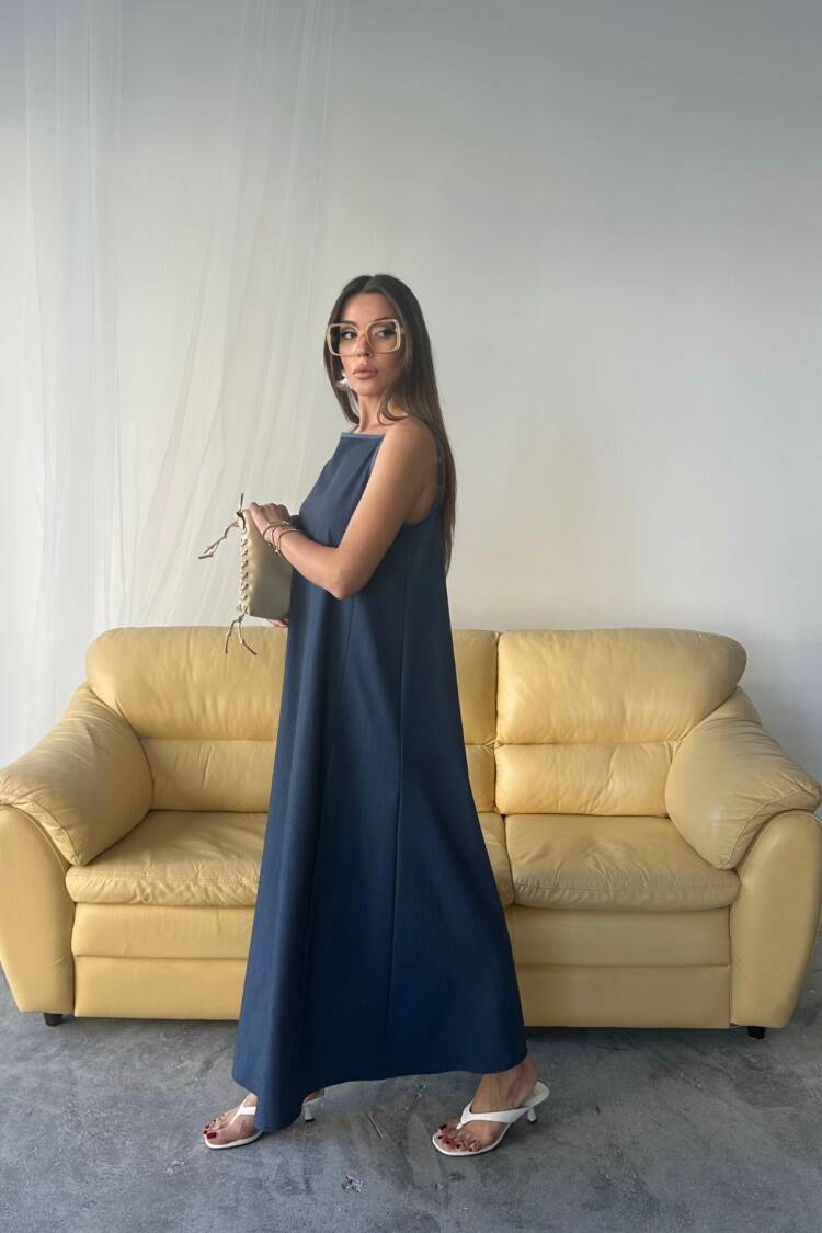 Tencel Sleeveless Slippery Dress
