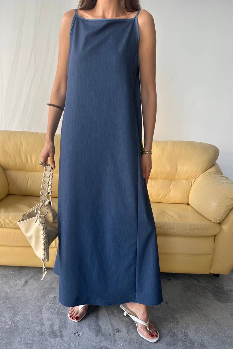 Tencel Sleeveless Slippery Dress