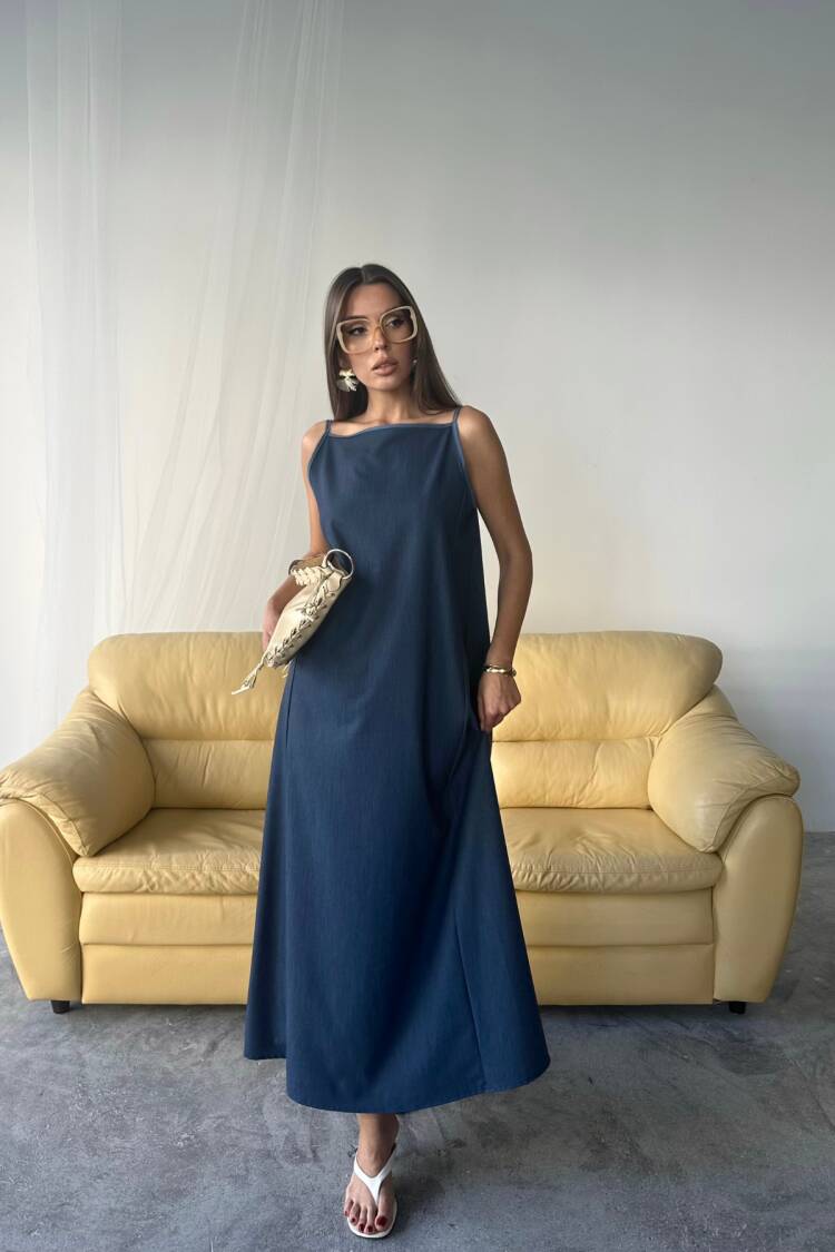 Tencel Sleeveless Slippery Dress