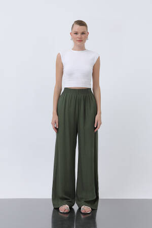 Women's Elastic Waist Loose Pants - Brand: Puane - Women's Clothing Wholesale - Globality Store