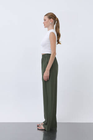 Women's Elastic Waist Loose Pants - Brand: Puane - Women's Clothing Wholesale - Globality Store