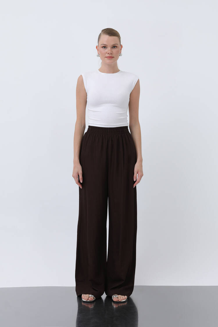 Women's Elastic Waist Loose Pants
