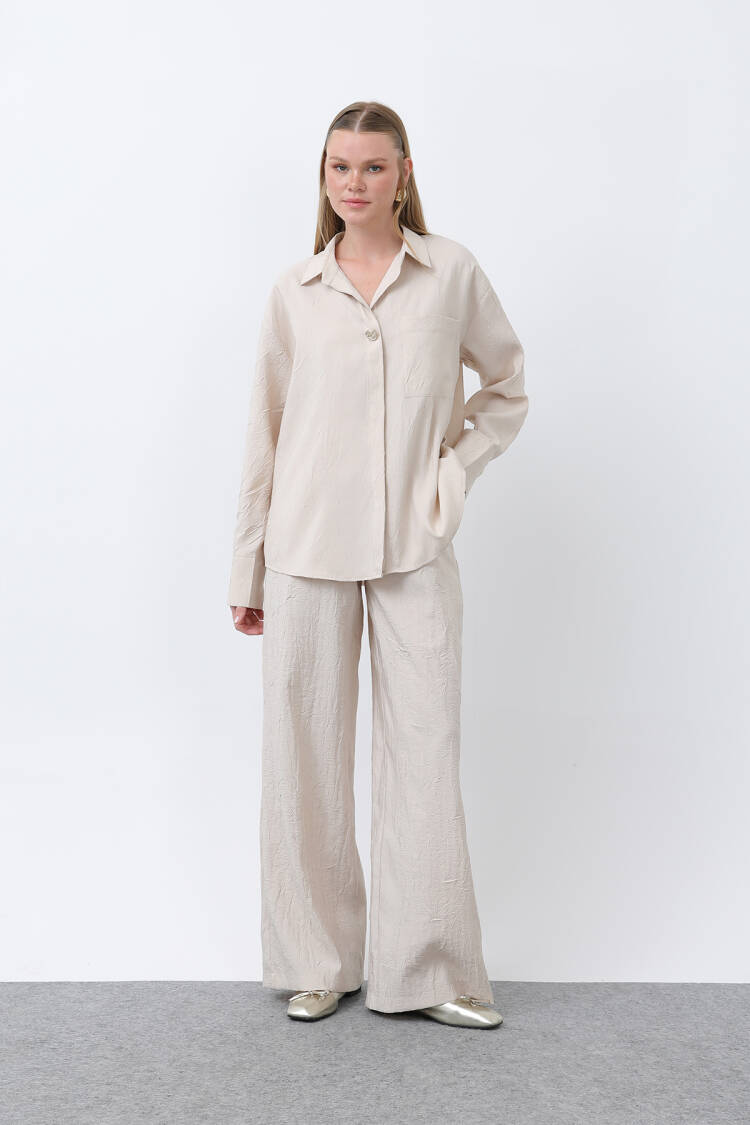 Women's Button Detailed Knit Shirt - Brand: SOUL - Women's Clothing Wholesale - Globality Store