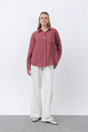 Women's Button Detailed Knit Shirt - SOUL - Globality Store - Women Clothes Wholesale Turkey