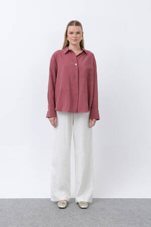 Women's Button Detailed Knit Shirt - SOUL - Globality Store - Women Clothes Wholesale Turkey