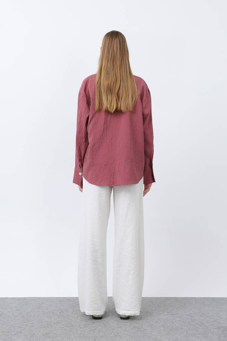 Women's Button Detailed Knit Shirt