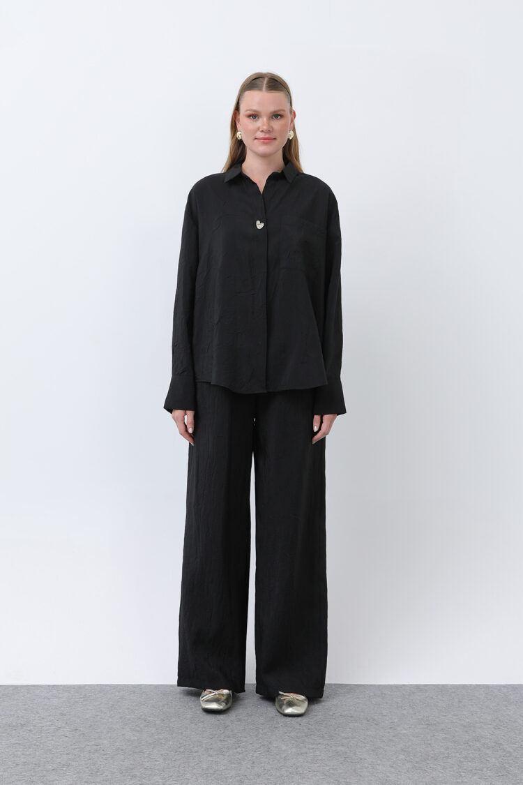 Women's Button Detailed Knit Shirt