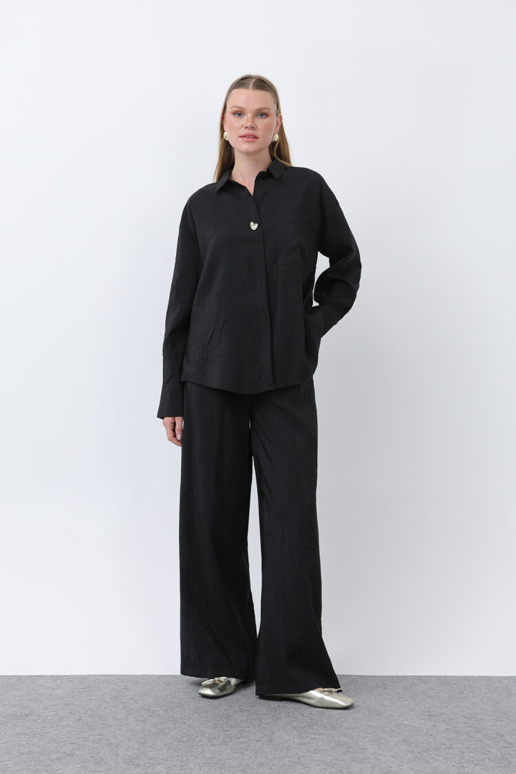 Women's Button Detailed Knit Shirt - Brand: SOUL - Women's Clothing Wholesale - Globality Store