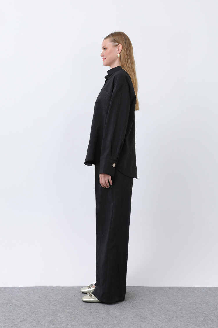 Women's Button Detailed Knit Shirt