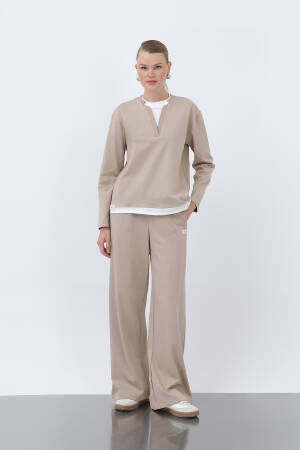 Women's Basic Garnished Sweatshirt - SOUL - Globality Store - Women Clothes Wholesale Turkey