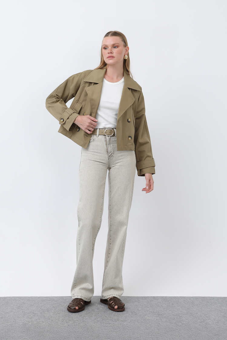 Women's Short Trench - Brand: SOUL - Women's Clothing Wholesale - Globality Store