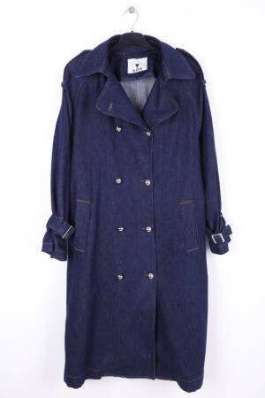 Double Breasted Collar Belted Oversize Long Trench Coat - Brand: XLove - Women's Clothing Wholesale - Globality Store