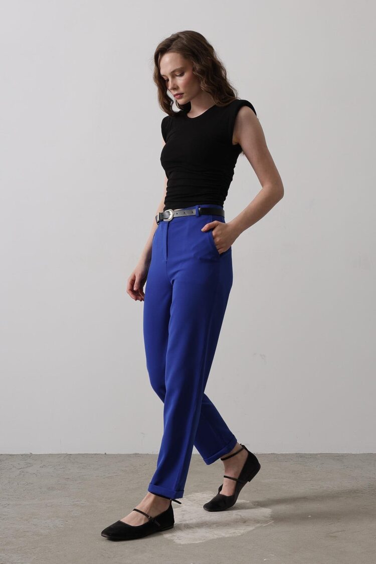 Carrot Pants With Belt - Saks