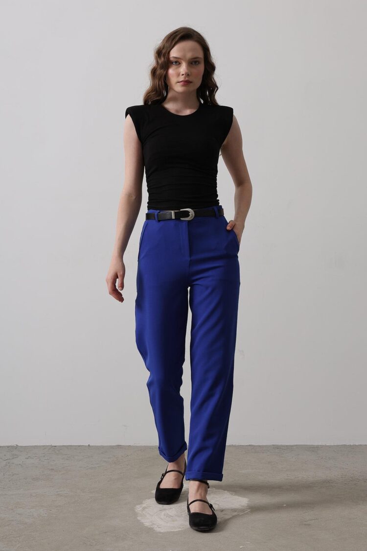 Carrot Pants With Belt - Saks