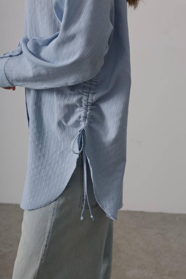 Side Drawstring Tunic Shirt - Baby