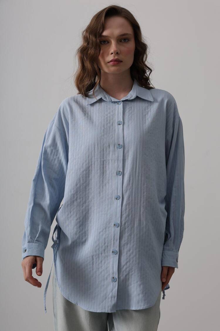 Side Drawstring Tunic Shirt - Baby