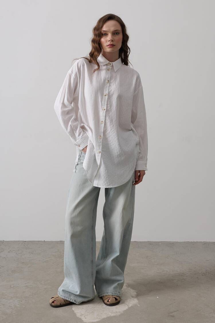 Side Drawstring Tunic Shirt - Brand: Reyon - Women's Clothing Wholesale - Globality Store