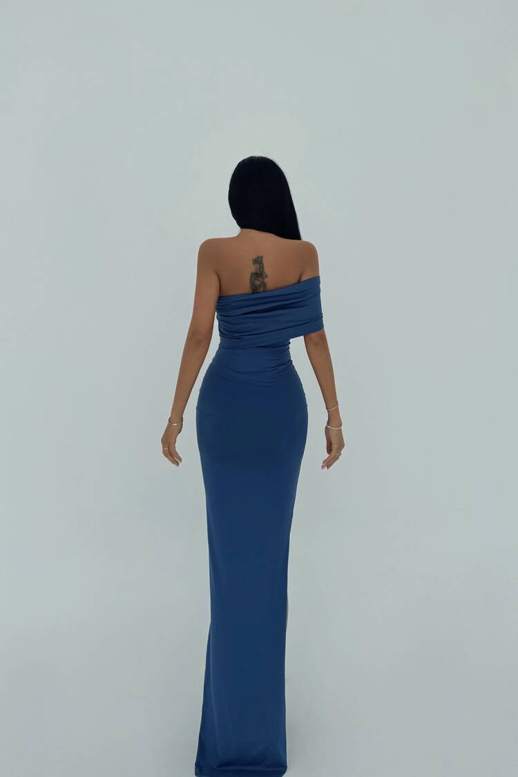 Saks Vanya Single Sleeve Dress