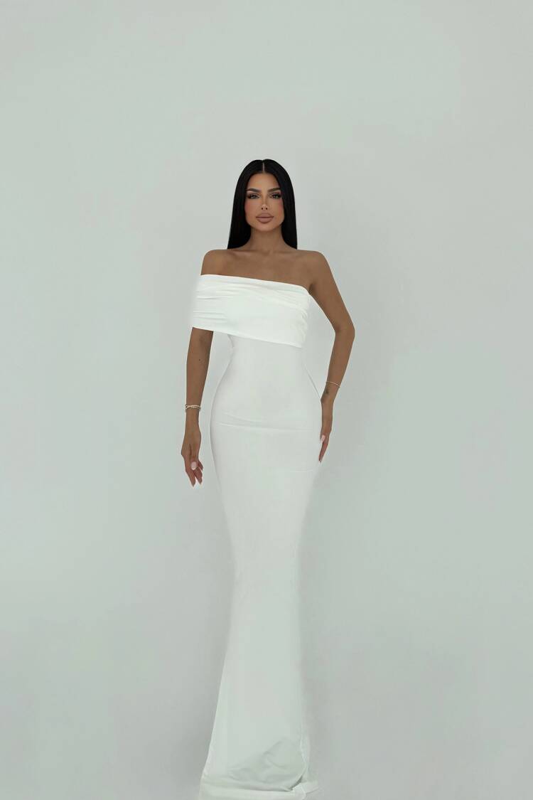 Vanya Single Sleeve Dress - Brand: EYYO ATELIER - Women's Clothing Wholesale - Globality Store