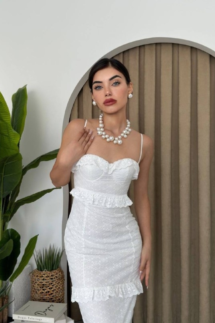 Lere Rope Strap Dress - Etika - Globality Store - Women Clothes Wholesale Turkey