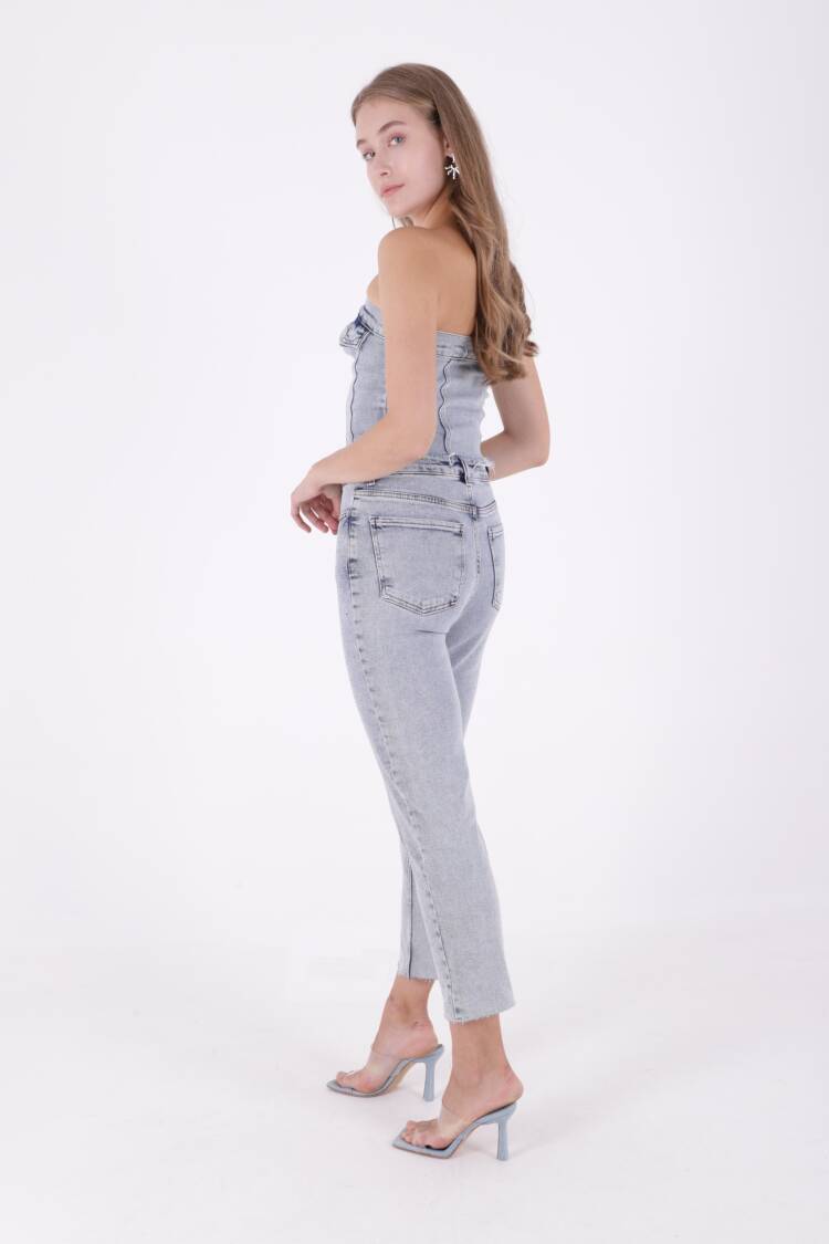 Scatter Star Mom Fit Jeans