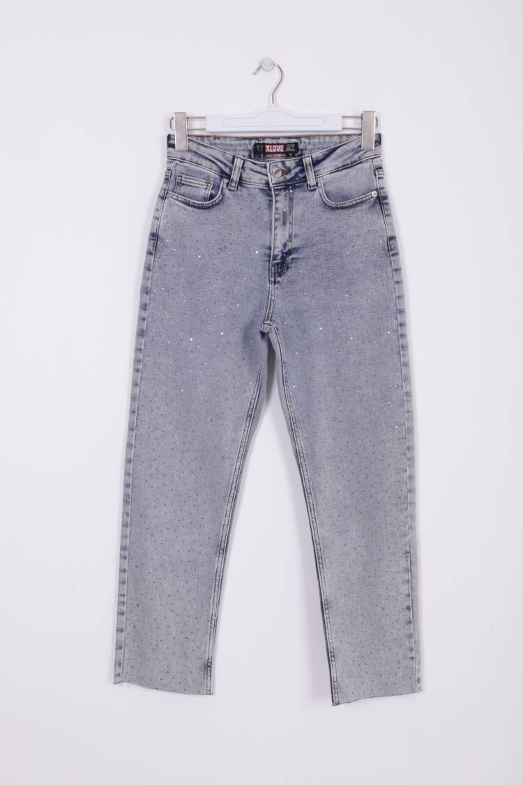 Scatter Star Mom Fit Jeans