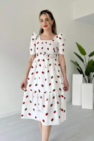 Poplin Dress - Brand: Ezgi Nisantasi - Women's Clothing Wholesale - Globality Store