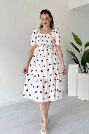 Poplin Dress - Brand: Ezgi Nisantasi - Women's Clothing Wholesale - Globality Store