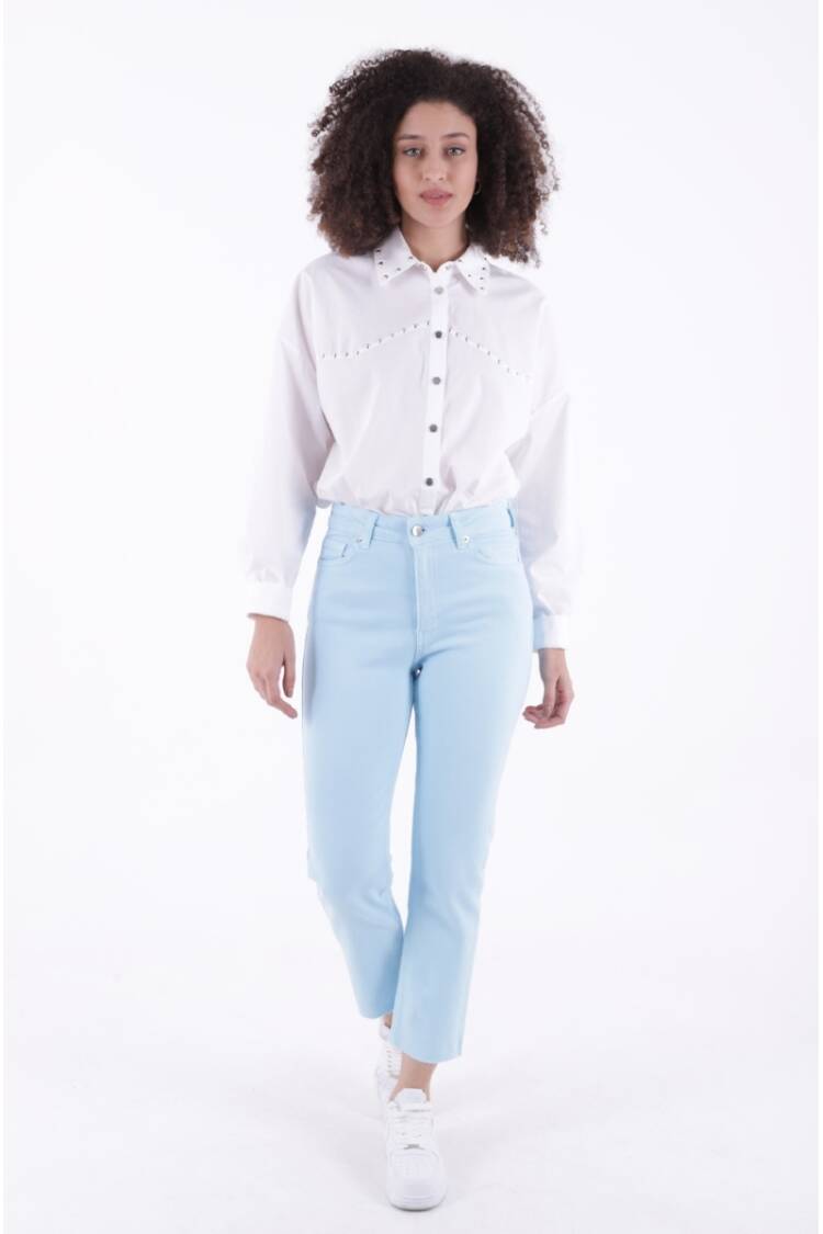 Seamless Leg Mom Fit Jeans - Brand: XLove - Women's Clothing Wholesale - Globality Store