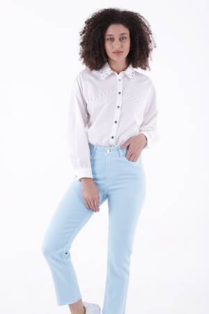 Seamless Leg Mom Fit Jeans - Brand: XLove - Women's Clothing Wholesale - Globality Store
