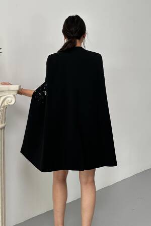 Stone Embroidered Sleeveless Jacket Dress - Brand: Juste - Women's Clothing Wholesale - Globality Store