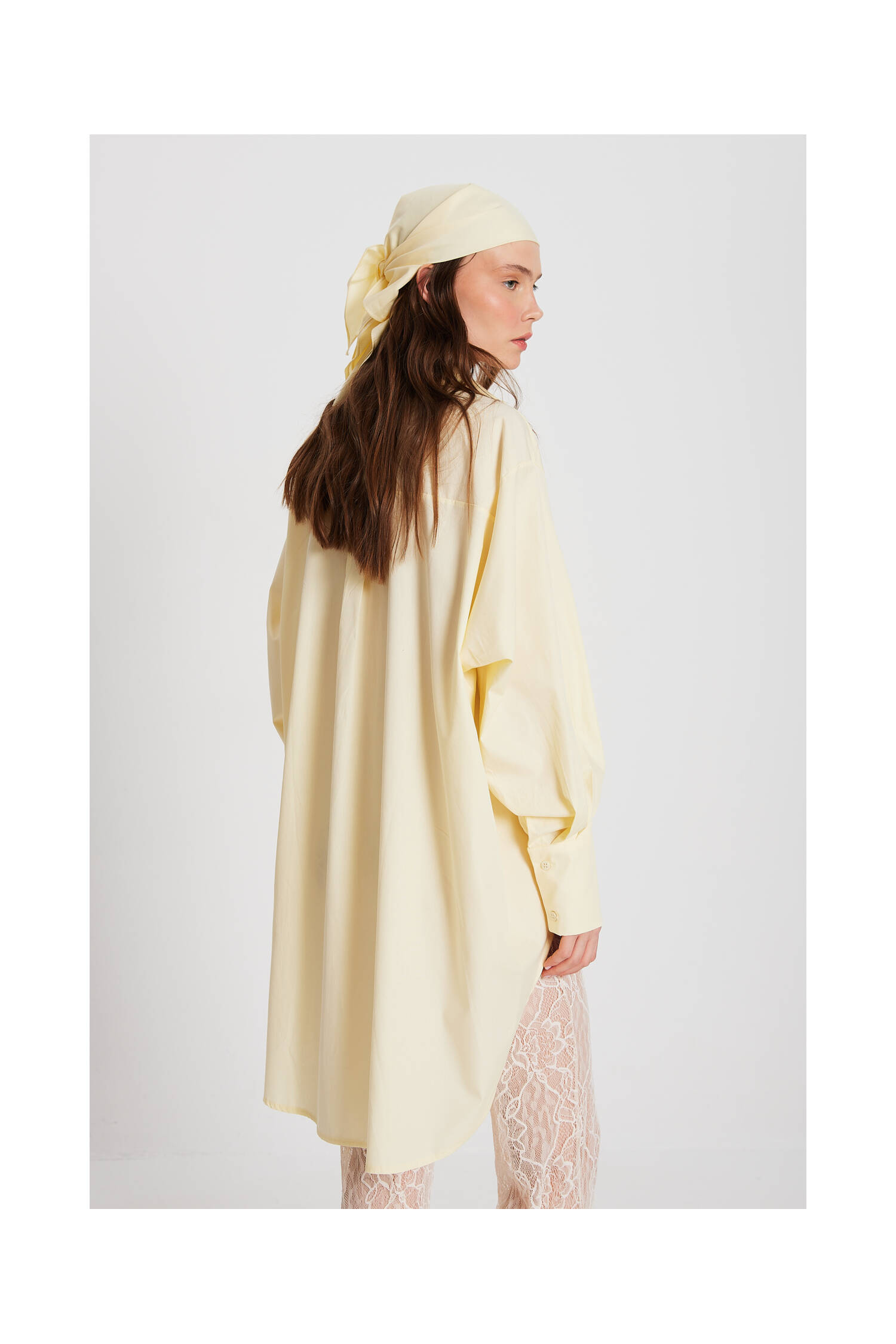 ShirtCustom Design 100% Cotton Oversize Tunic Size Long Shirt 29017 - Brand: First Angels - Women's Clothing Wholesale - Globality Store