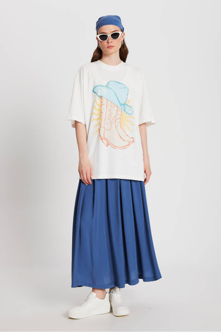 Oversize Printed T-shirt 29156