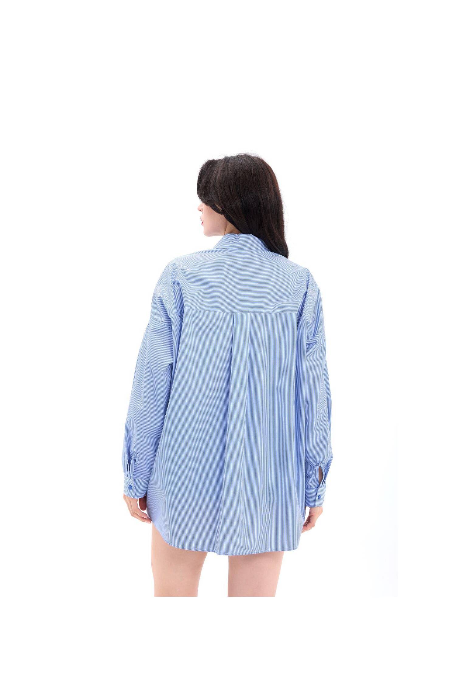 Shirt - Rome Striped - Brand: Fame - Women's Clothing Wholesale - Globality Store