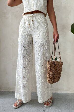 Embroidered Strainer Trousers - Brand: Topshow - Women's Clothing Wholesale - Globality Store