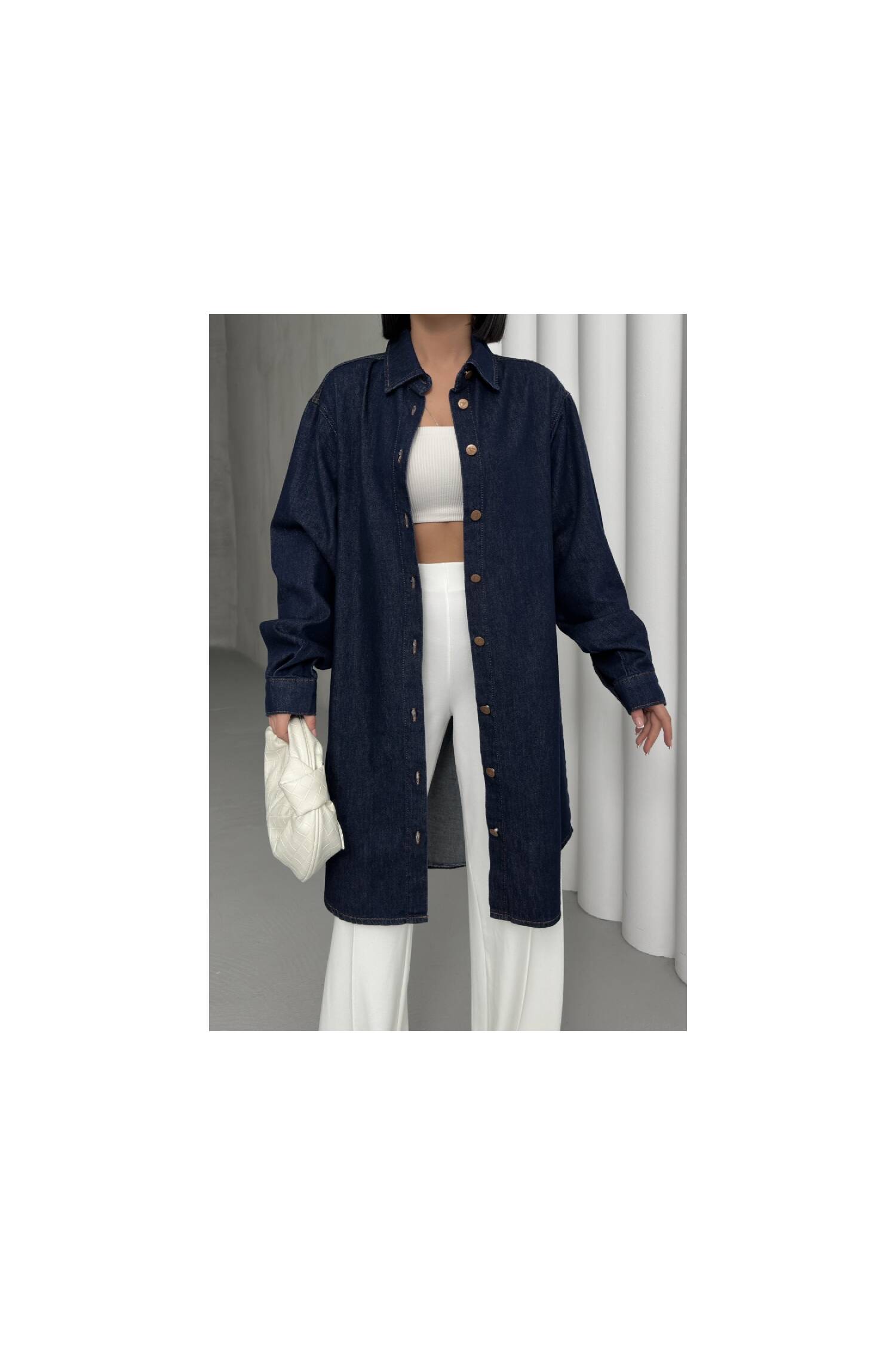 Balloon Sleeve Buttoned Shirt - Brand: XLove - Women's Clothing Wholesale - Globality Store