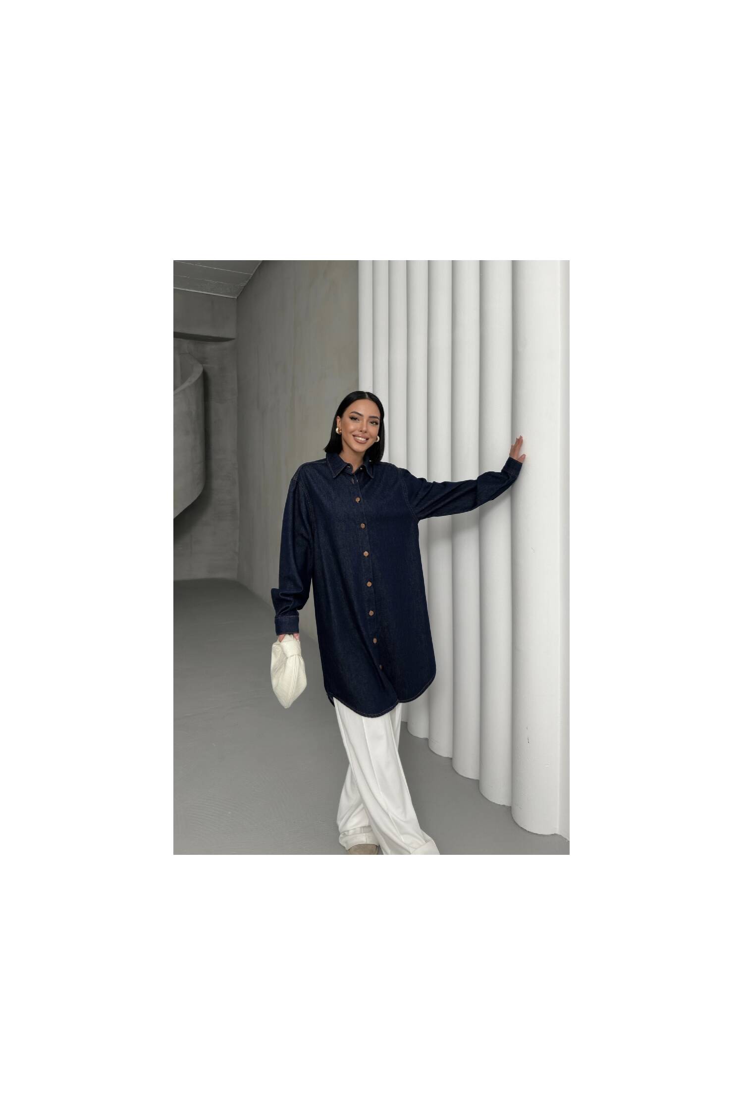 Balloon Sleeve Buttoned Shirt - Brand: XLove - Women's Clothing Wholesale - Globality Store