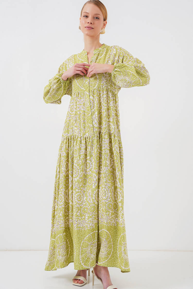 Authentic Patterned Burkini Dress -8