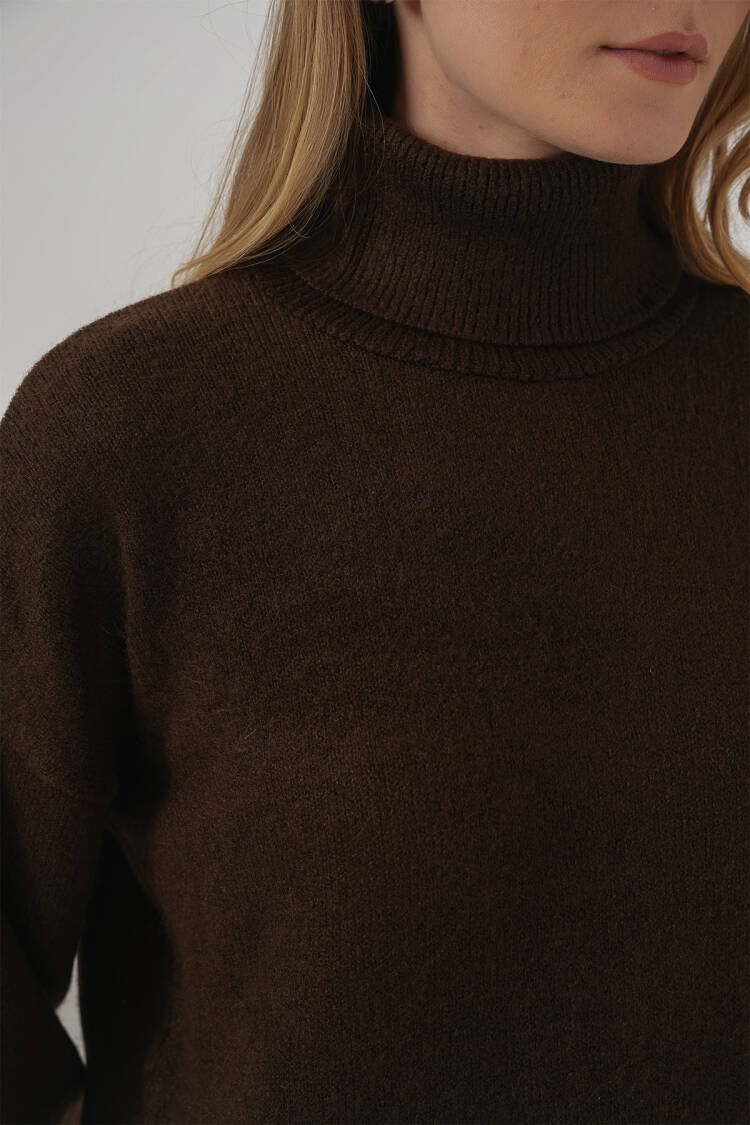 Women's Turtleneck Oversize Knitwear Sweater
