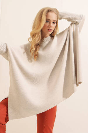 Slit Poncho Sweater - Brand: Bigdart - Women's Clothing Wholesale - Globality Store