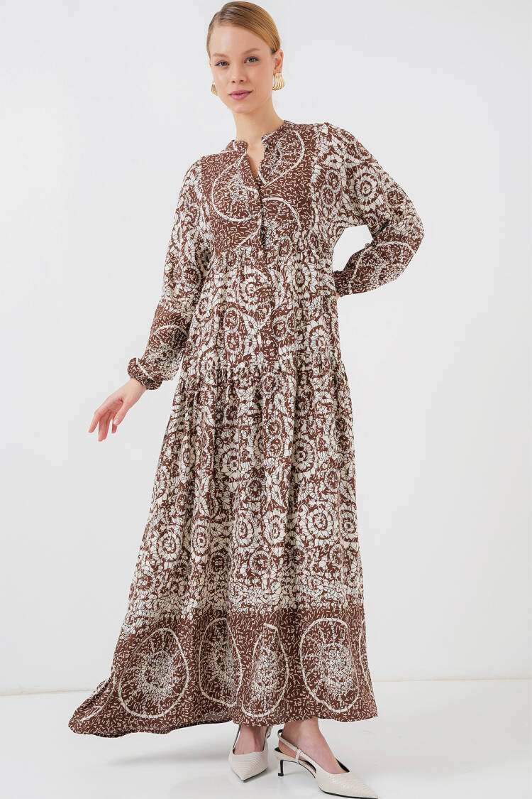Authentic Patterned Burkini Dress - Y.coffee