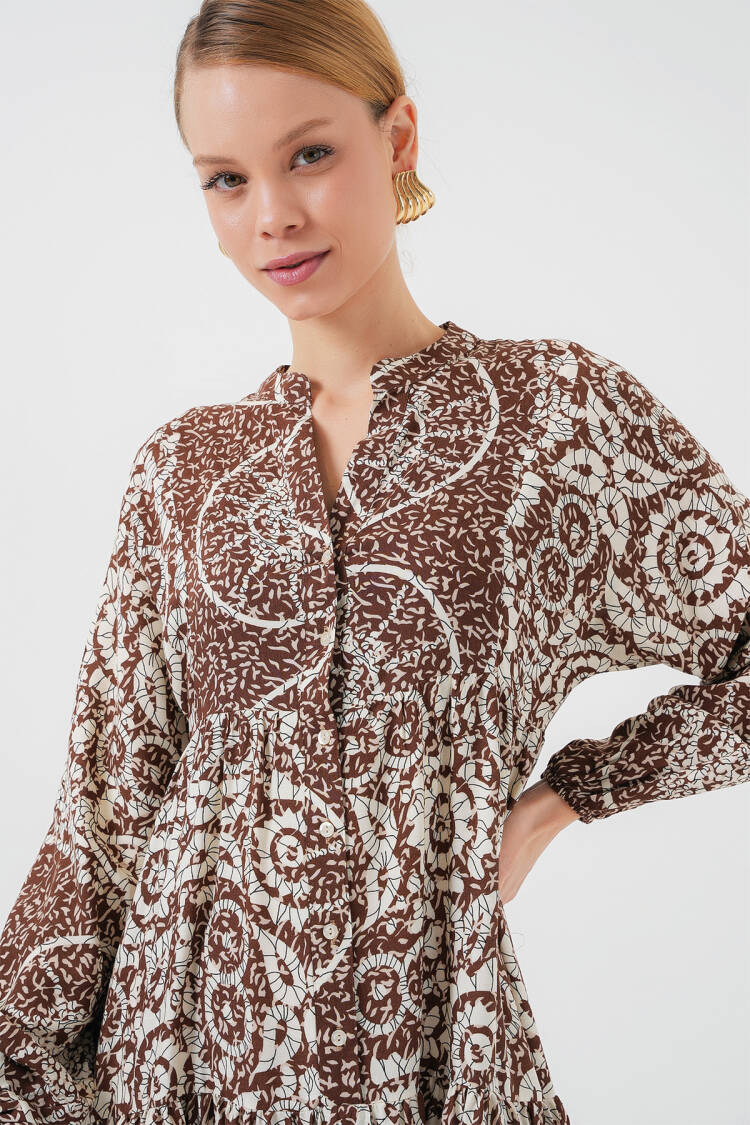 Authentic Patterned Burkini Dress - Y.coffee