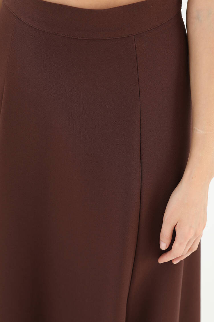 Women's Zipper Flared Skirt