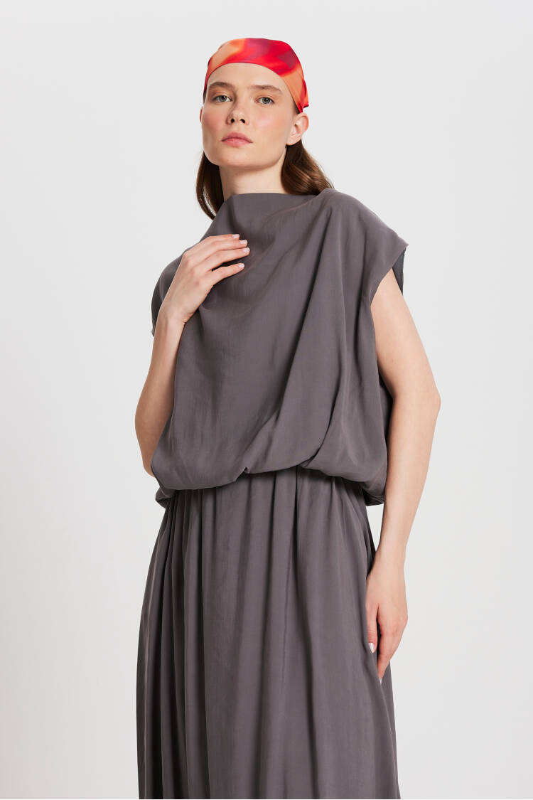 Modal Fabric Balloon Blouse 29140