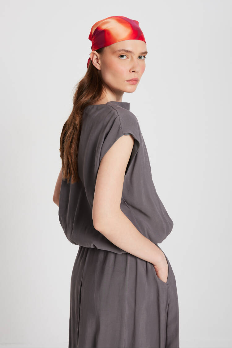 Modal Fabric Balloon Blouse 29140